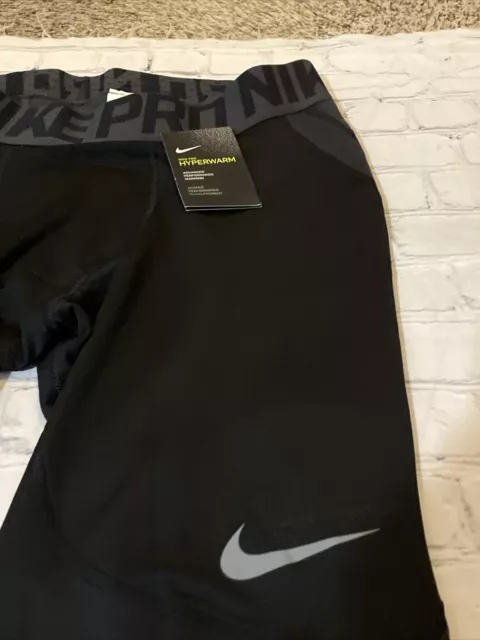 Nike Pro Hyperwarm Compression Training APW Tights Mens Size XXL NWT  Black 3
