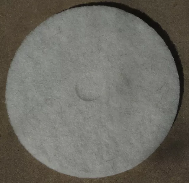 Niagara Burnishing Floor Pads, 3300N , 20", White, Pack Of 5