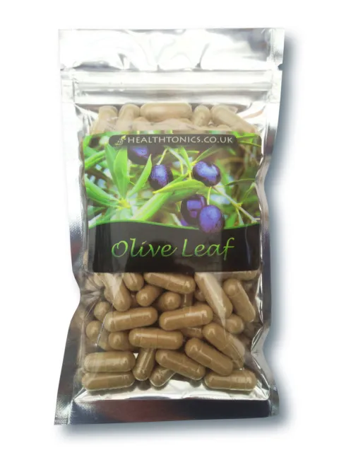 Olive Leaf Extract 400mg ( 40% Oleuropein ),30-90 Veg Capsules
