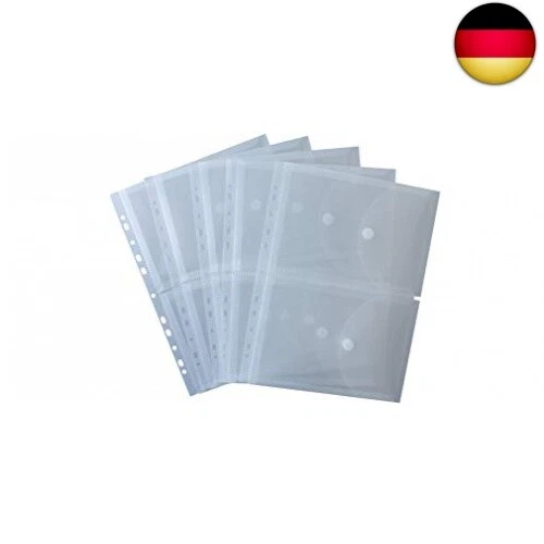 EXXO by HFP 35761 2 Dokumententasche A5 auf A4, Klettverschluss und Abheftrand,
