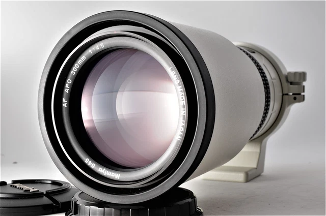 [MINT] Mamiya AF APO 300mm f/4.5 Telephoto Lens For Mamiya 645 AF JAPAN #157