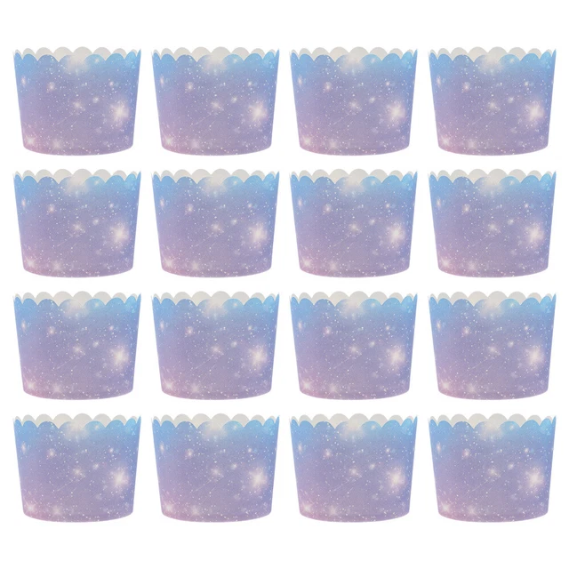 100 Caissettes En Papier Pour Cupcakes/muffins - Diamètre 68 Mm, Hauteur 39 Mm - Papier Qualité Alimentaire, Facile à Démouler