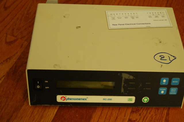 HPLC Phenomenex minimizer solvent recycler waste RC-200 parts
