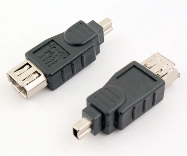 Câble Adaptateur Firewire 6 Broches Femelle Vers USB Mâle - Convertisseur IEEE 1394 Pour Caméscope DV, Appareil Photo Numérique