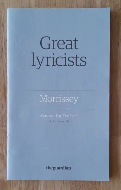 Morrissey  - Great Lyricists - Guardian booklet (2008)