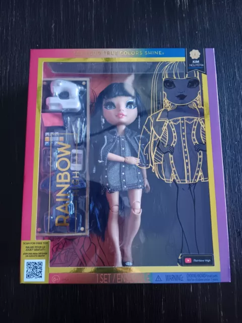  Rainbow High Kim Nguyen Denim Blue Fashion Doll Sealed New UNOPENED