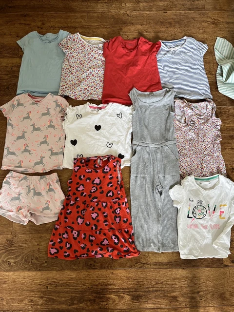 Tu and M&S Girls Bundle of Age 5-6 Clothing - 10 items in good condition