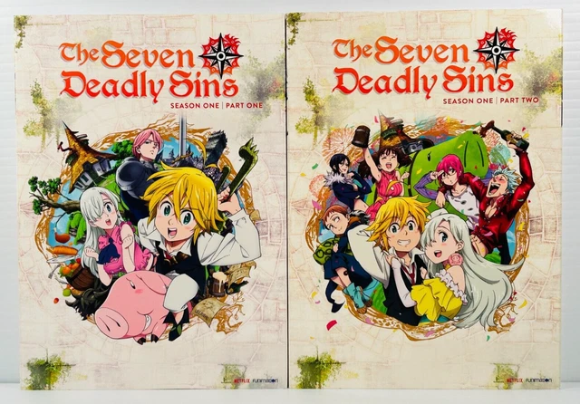 Anime Seven Deadly Sins Episode Season ANIME DVD~THE SEVEN DEADLY