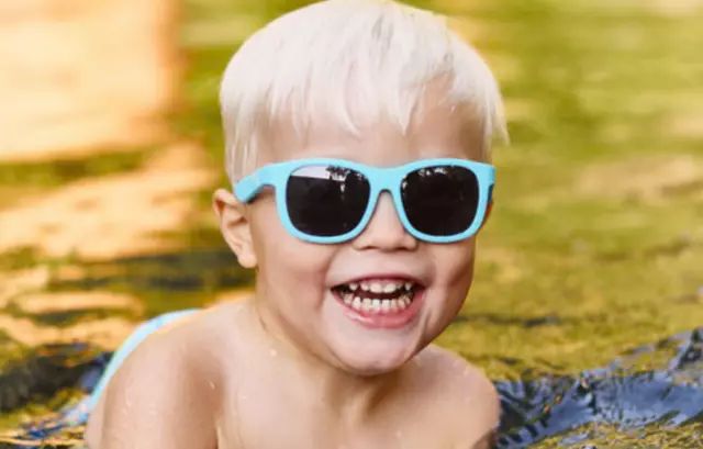 Babiators Sunglasses Totally Turquoise Navigator, Ages 0-2