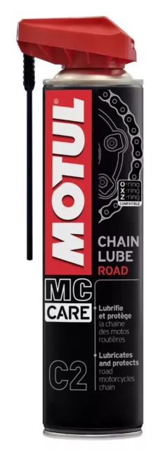 Spray Chaîne Moto Motul Mc Care C2 Chaîne Lube Road 400 ML 111649