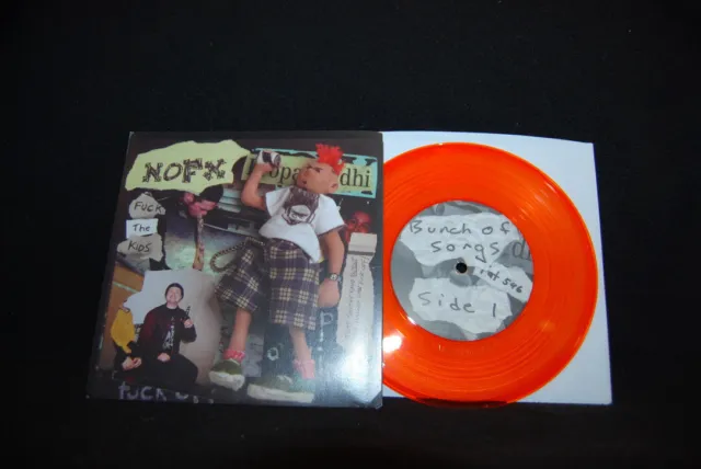 nofx - fuck the kids color 7" vinyl punk rock rancid lagwagon bad religion