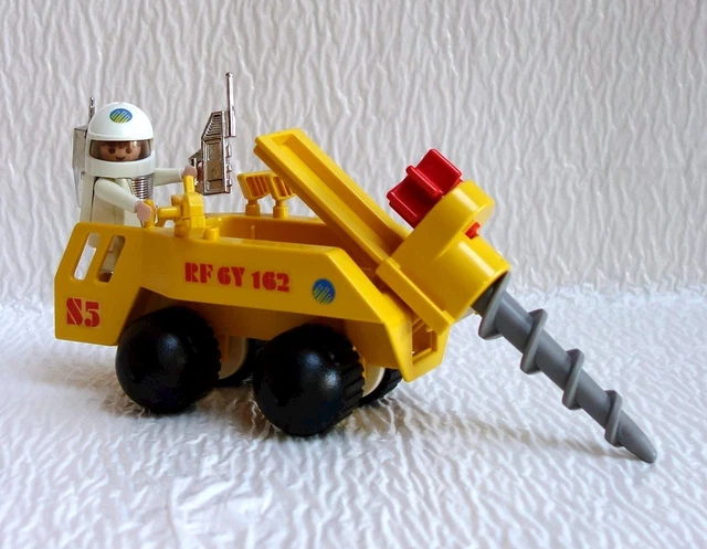 Figurine Playmobil Vintage 1980 - Robot XY6 Espace, Rare Réplique R2D2, Occasion