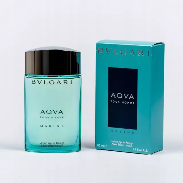 ⭐⭐ Bvlgari Aqva Pour Homme Marine After Shave Lotion 100ml Neu ohne Folie RAR ⭐⭐