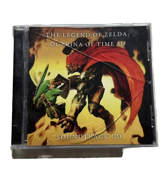 THE LEGEND OF Zelda Ocarina of Time 3D Soundtrack CD OST Club