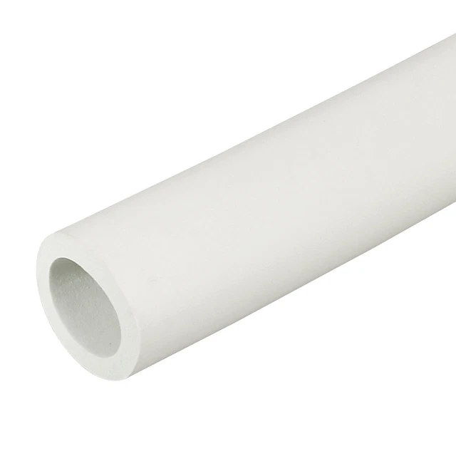 Foam Grip Tubing Handle Grips 25mm ID 35mm OD 6.6ft White for Tools Handle