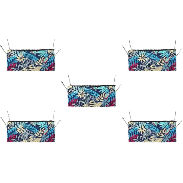 5pcs Meerschweinchenkühlung Tunnel Kleiner Haustier Hängematte Hanging Hamster