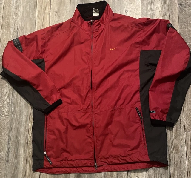 NIKE RFC NME 920220 KL4 Vintage Jacket Lightweight Windbreaker XL Red 14.00 PicClick UK