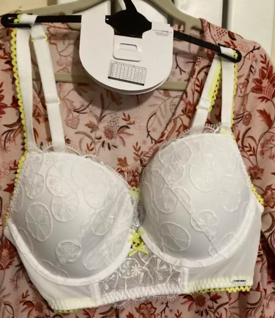 BNWT GEORGE Entice Collection White Bra Size 40 D £5.60 - PicClick UK