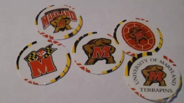 Pre Cut One Inch Bottle Cap Images University of Maryland Free Shipping