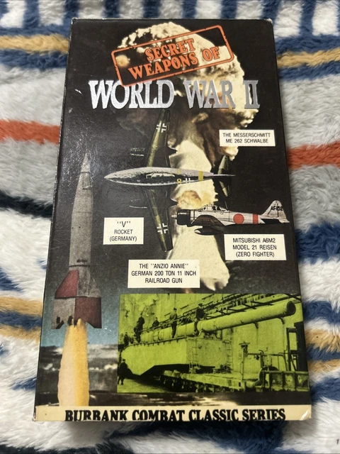 SECRET WEAPONS OF World War II VHS Burbank WW2 Video Tape £8.91 ...