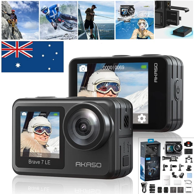 AKASO BRAVE 7 LE WiFi 4K Action Camera Touch Screen Remote Control IPX7
