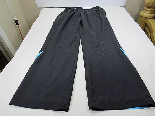 REEBOK Women's L [ 31-36 Elastic Waist 31L ] Athletic Warm Up Pants Mesh Lined