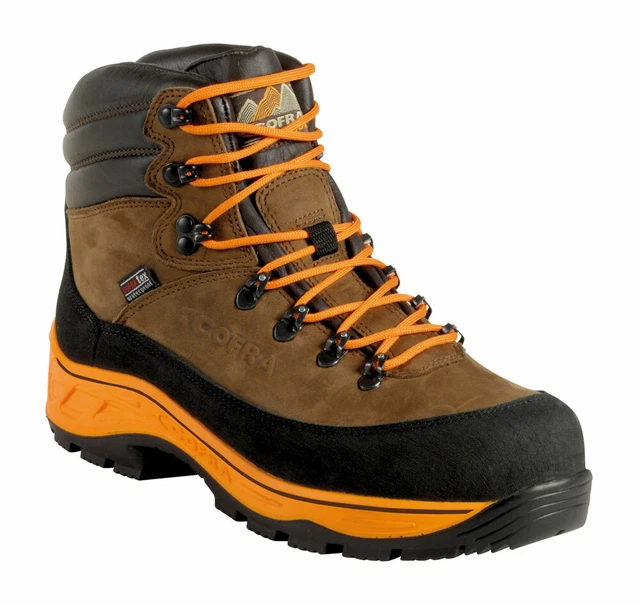 Scarpe Scarponi Caccia Trekking Impermeabili Cofra Sonneck Orange Scarponcini