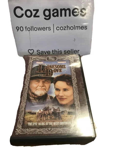 RETURN TO LONESOME Dove: The Complete Mini-Series Region 1 USA DVD  