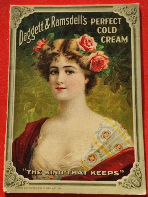 Vintage Daggett & Ramsdell's Perfect Cold Cream Catalog Pamphlet 1908