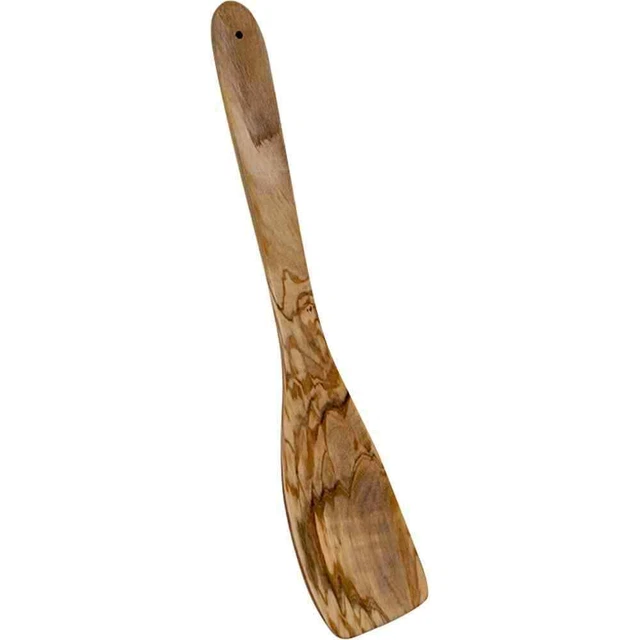 Metaltex Pfannenwender 30cm aus Olivenholz Bratenwender Unikat braun braten neu