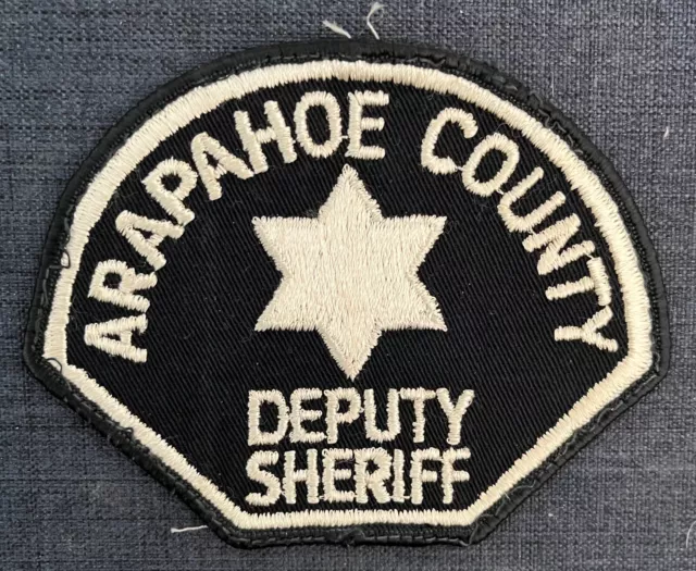 Colorado CO Arapahoe County Deputy Sheriff Shoulder Patch Pre-owned Sewn