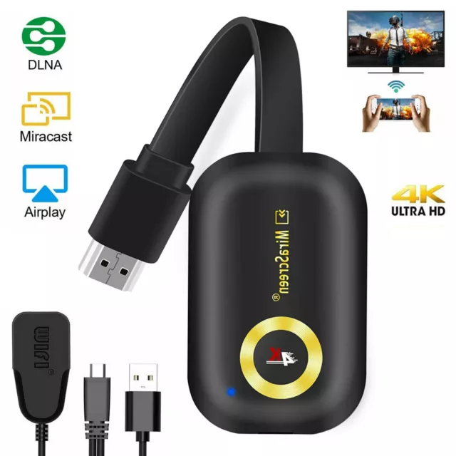 True 4K G9 AirPlay TV Stick WIFI Récepteur d'affichage Dongle Receiver S