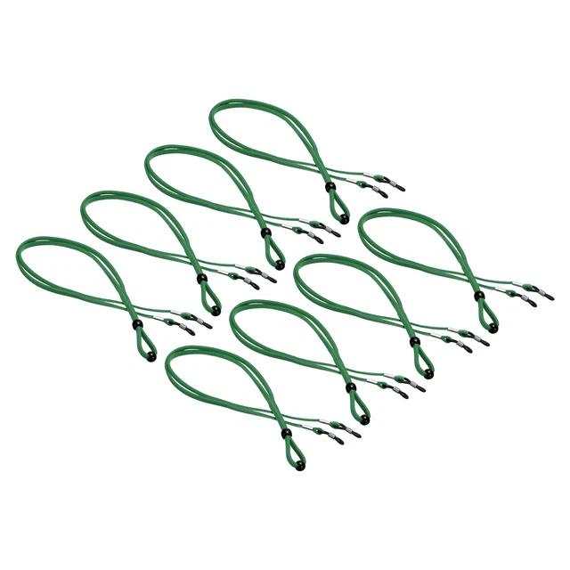 8 pz cinturino per occhiali regolabile supporto occhiali unisex contenitore verde