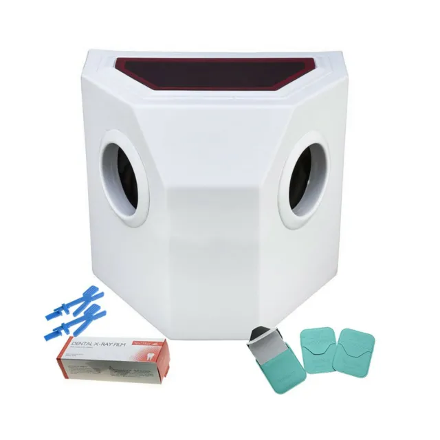 Dental X-Ray Film Processor Developer Chamber Manual Washing Darkroom Box SRX09A
