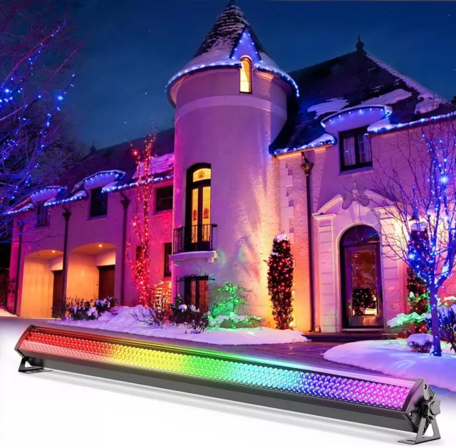 252 LED RGB Wall Wash Bar Light DMX512 DJ Party Disco Stage Show Display