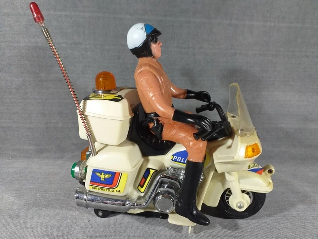 Moto Police Brabo Toy jouet vintage 2