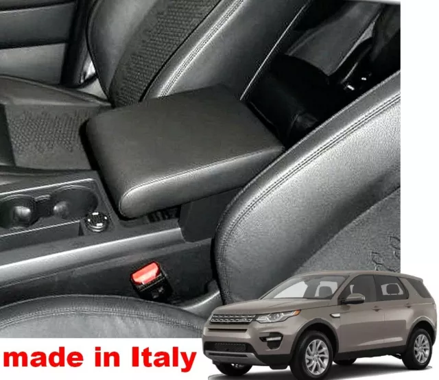 per Discovery Sport appoggiabraccio bracciolo ecopelle nero origine WOOD COMPANY