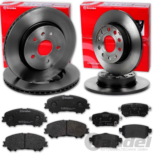 ZIMMERMANN Bremsen Set Für Nissan QASHQAI J10 - Scheiben & Beläge Vorne+Hinten