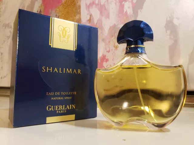 Rare Vintage (2000s) SHALIMAR Eau de Toilette GUERLAIN Paris 75ml 2.5 oz