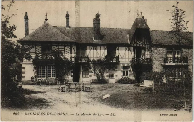 CPA BAGNOLES-de-l'ORNE-Le Manoir du Lys (29799)