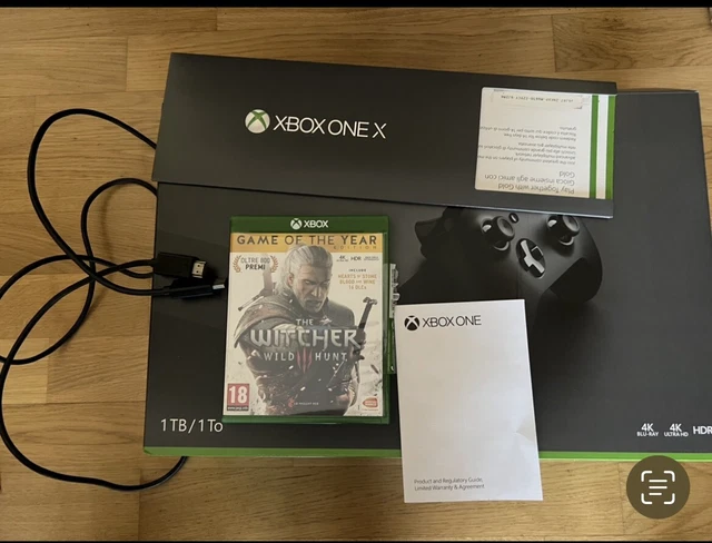 Microsoft Xbox One X 1TB Console - Nera + 4 giochi
