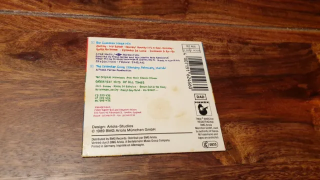 Boney M. - The Summer Mega Mix PWL Remixes 3 Inch Maxi-Cd 1989 2