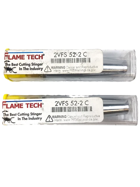 Flame Tech 2VFS 52-2 C Scorpion Torch Cutting Tip MAPP/Proplyene Heavy Duty 2PK