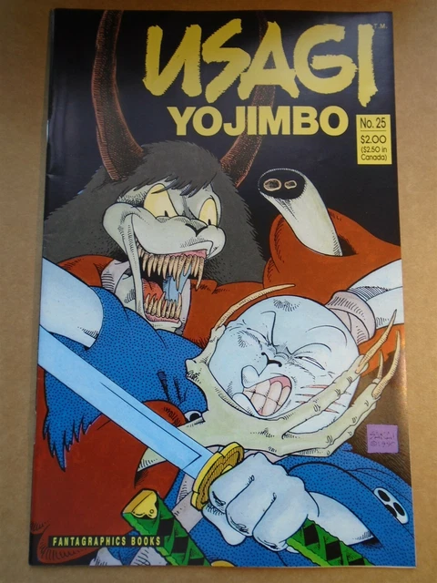 USAGI YOJIMBO #25 Stan Sakai Fantagraphics 1990 VF/VF-