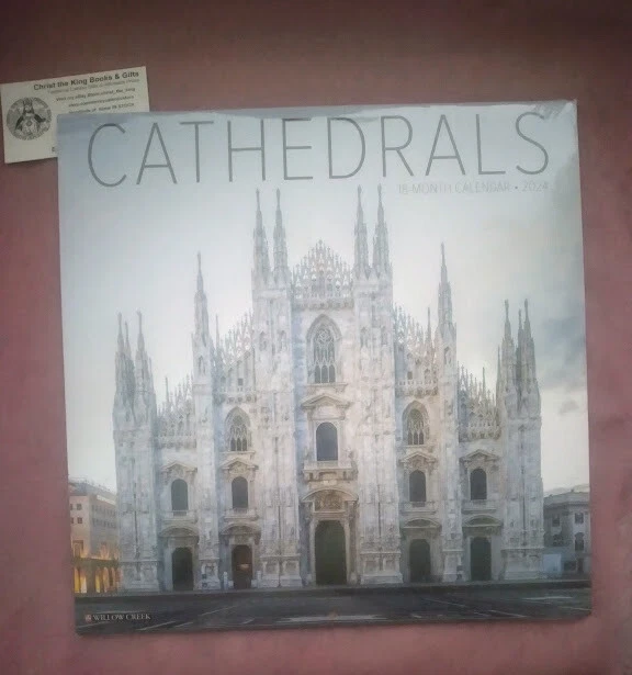 2024 CATHEDRALS OF The World Wall Calendar (12 Inch Y 12 Inch) 20.95