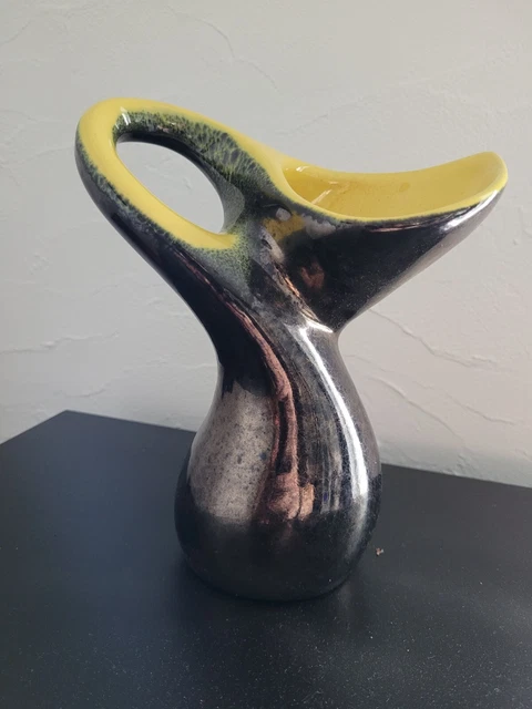 VASE À 2 ANSES EN CERAMIQUE VALLAURIS MONACO CERART - 1950 EUR 9,50 - FR