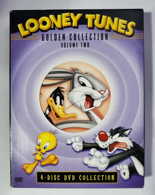LOONEY TUNES GOLDEN Collection: Volume Two (DVD) 4 DVDs Very Good ...