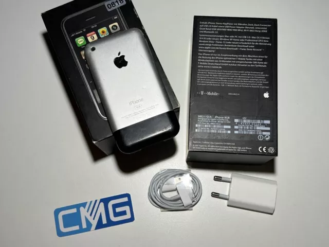 Apple iPhone 1ère génération 8 Go 2G 1G 1st Generation A1203 Modèle 2007 A1203