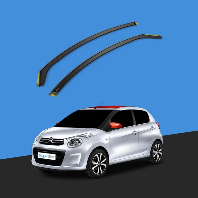 ISPEED Wind Deflectors For Peugeot 107 5-Door Hatchback 2005-2014 – 2-Piece Set