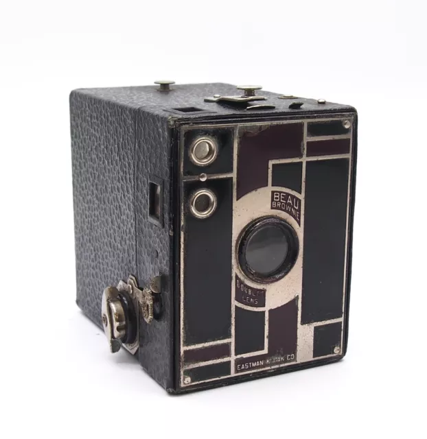 Eastman Kodak Co Beau Brownie - Vintage Art Deco Box Camera